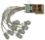 德為創 RS-232多串口卡