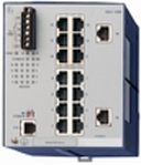 HIRSCHMANN 帶網管的卡軌式工業以太網交換機RS2-16M