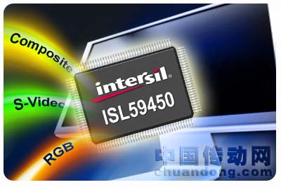 Intersil推出業界最靈活的視頻復用器