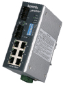 芯惠通 JetNet 4008f 8口百兆Web管理型工業以太網光纖交換機