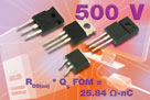 Vishay Siliconix 推出新款500V的 N溝道功率MOSFET超低導通電阻