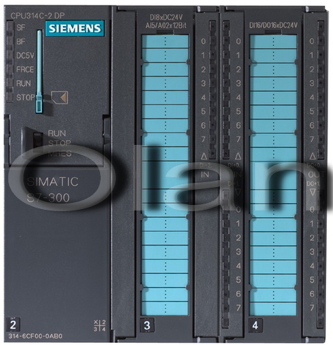 西門子CPU314C-2DP，6ES7 314-6CF02-0AB0