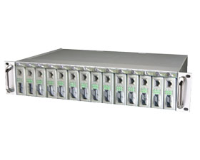 三旺通信 光纖收發器機RACK2000