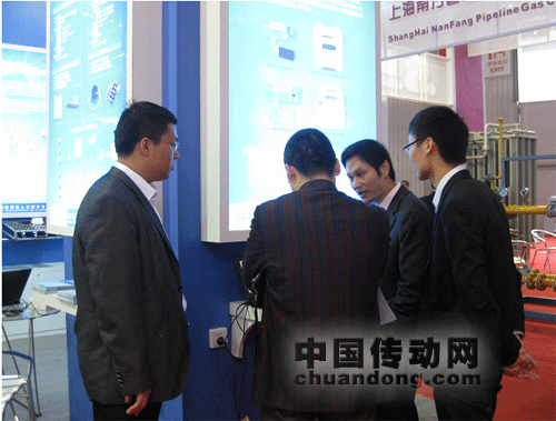 事業部現場展示高端“預付智能氣表控制器”