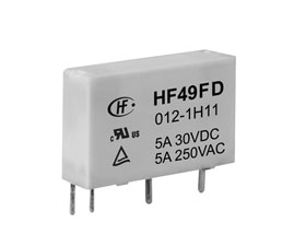 宏發電聲 小型中功率繼電器HF49FD