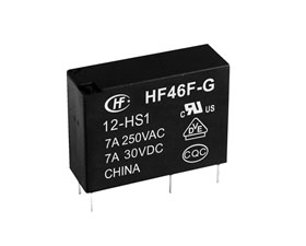 宏發電聲 超小型中功率繼電器HF46F-G