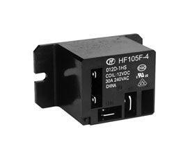 宏發電聲 小型大功率繼電器 HF105F-4