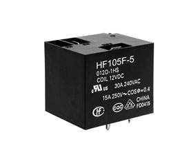宏發電聲 小型大功率繼電器 HF105F-5