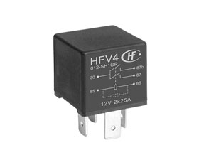 宏發(fā)電聲 汽車繼電器 HFV4-SH