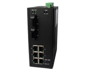 華源格林 智能型工業以太網交換機EA1009-2S（M）-6T
