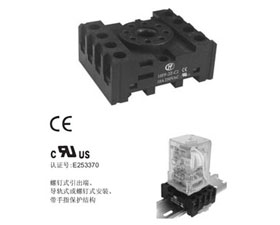 宏發電聲 繼電器插座10FF-2Z-C2