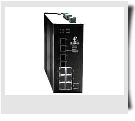 正維科技 WISE6000-2S（M）-6T-W  百兆網管型工業以太網交換機