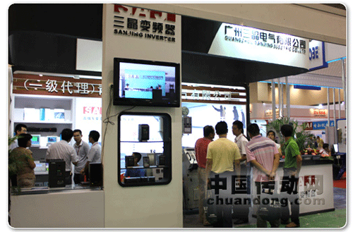 三晶電氣攜代理商共同亮相第13屆青島國際工業(yè)自動化展