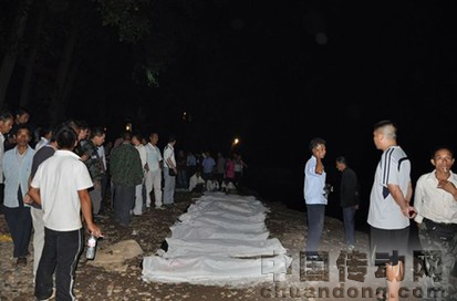 中秋節變成“中秋劫” 湖南邵陽唐田市渡口沉船事故