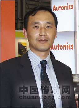 奧拓尼克斯中國區域市場總監曹壽煥