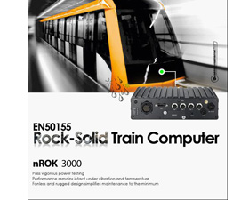 新漢推出EN50155列車專用工機實時監控列車運行